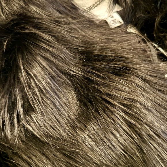 Moschino x H&M Black Faux Fur Jacket – Brand New with Tags - Picture 4 of 6